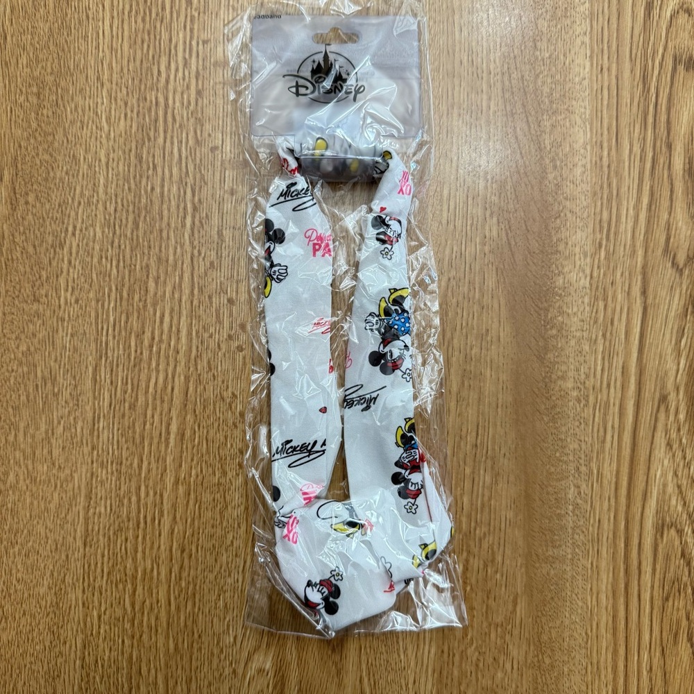 Disney Kids Mickey & Minnie Mouse Headband- White
